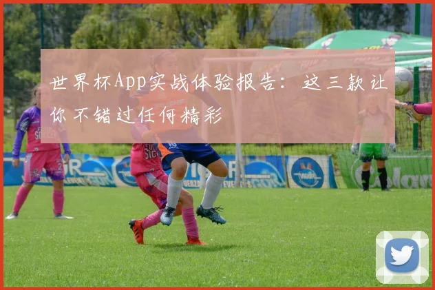 世界杯App实战体验报告:这三款让你不错过任何精彩